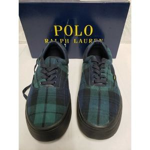 Polo Ralph Lauren Men's Tartan Thornton Shoes 11 D